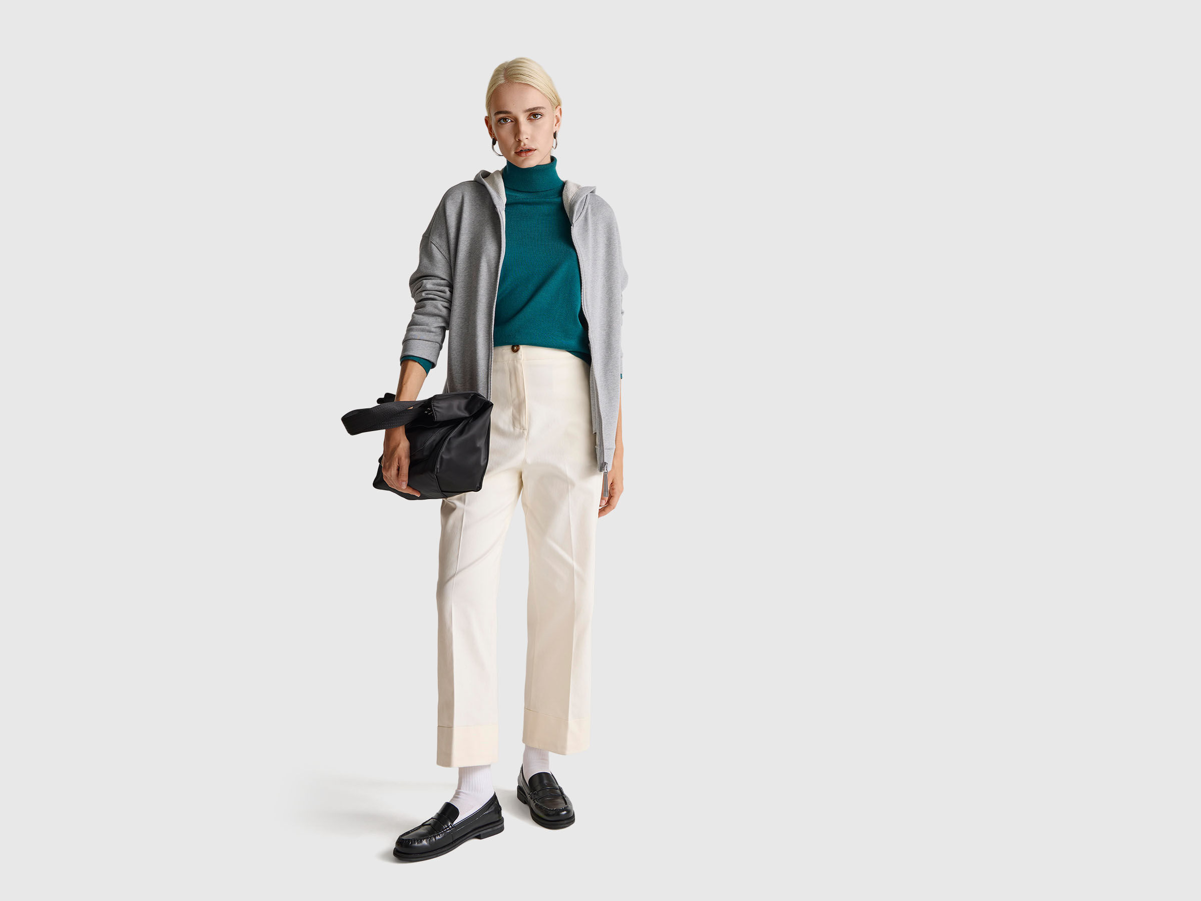 TURTLE NECK SWEATER Women image number 3